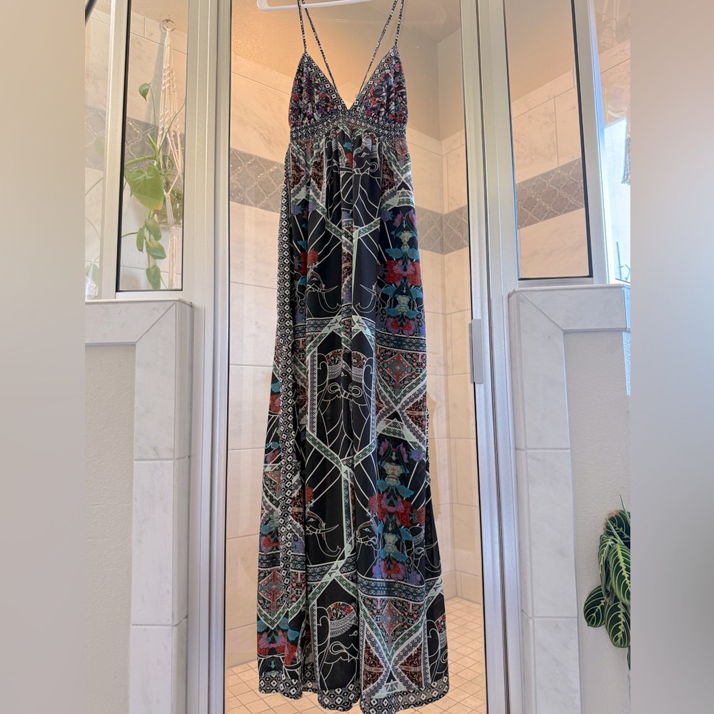 Multicolor Maxi Dress